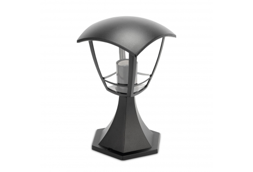 Aussen-Stehleuchte Aria 29cm 1xE27 Schwarz IP44