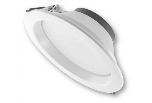 LED Downlight Kerek IP44 18W 2100lm CW 6400K